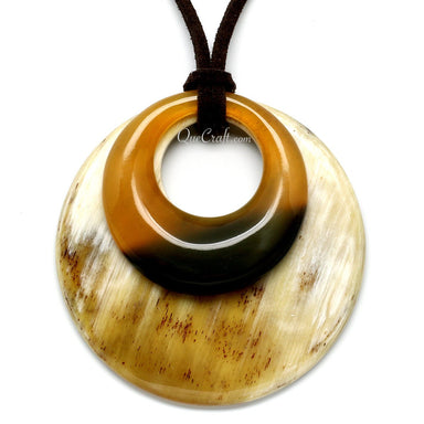 Horn Pendant #11046 - HORN JEWELRY