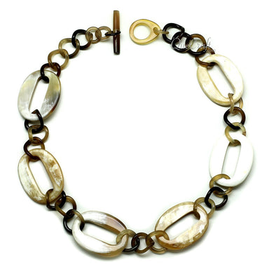 Horn Chain Necklace #12107 - HORN JEWELRY