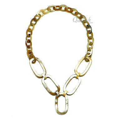 Horn Chain Necklace #12134 - HORN JEWELRY