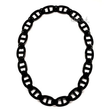 Horn Chain Necklace #12571 - HORN JEWELRY