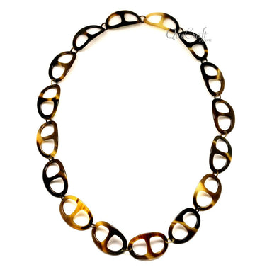 Horn Chain Necklace #12632 - HORN JEWELRY