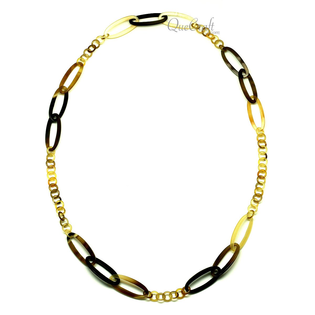 Horn Chain Necklace #12813 - HORN JEWELRY