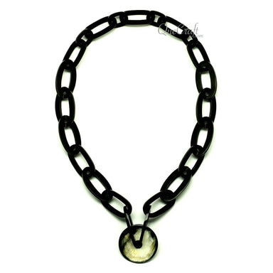 Horn Chain Necklace #12822 - HORN JEWELRY