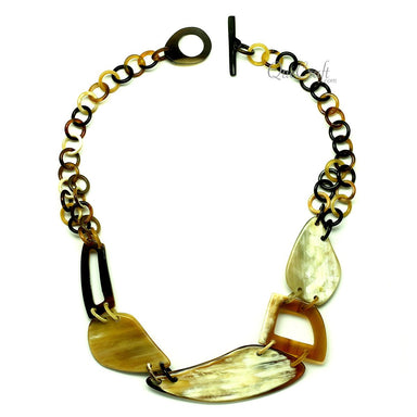 Horn Chain Necklace #12897 - HORN JEWELRY