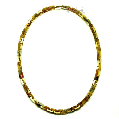 Horn Chain Necklace #12983 - HORN JEWELRY