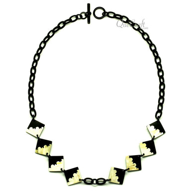 Horn Chain Necklace #13143 - HORN JEWELRY