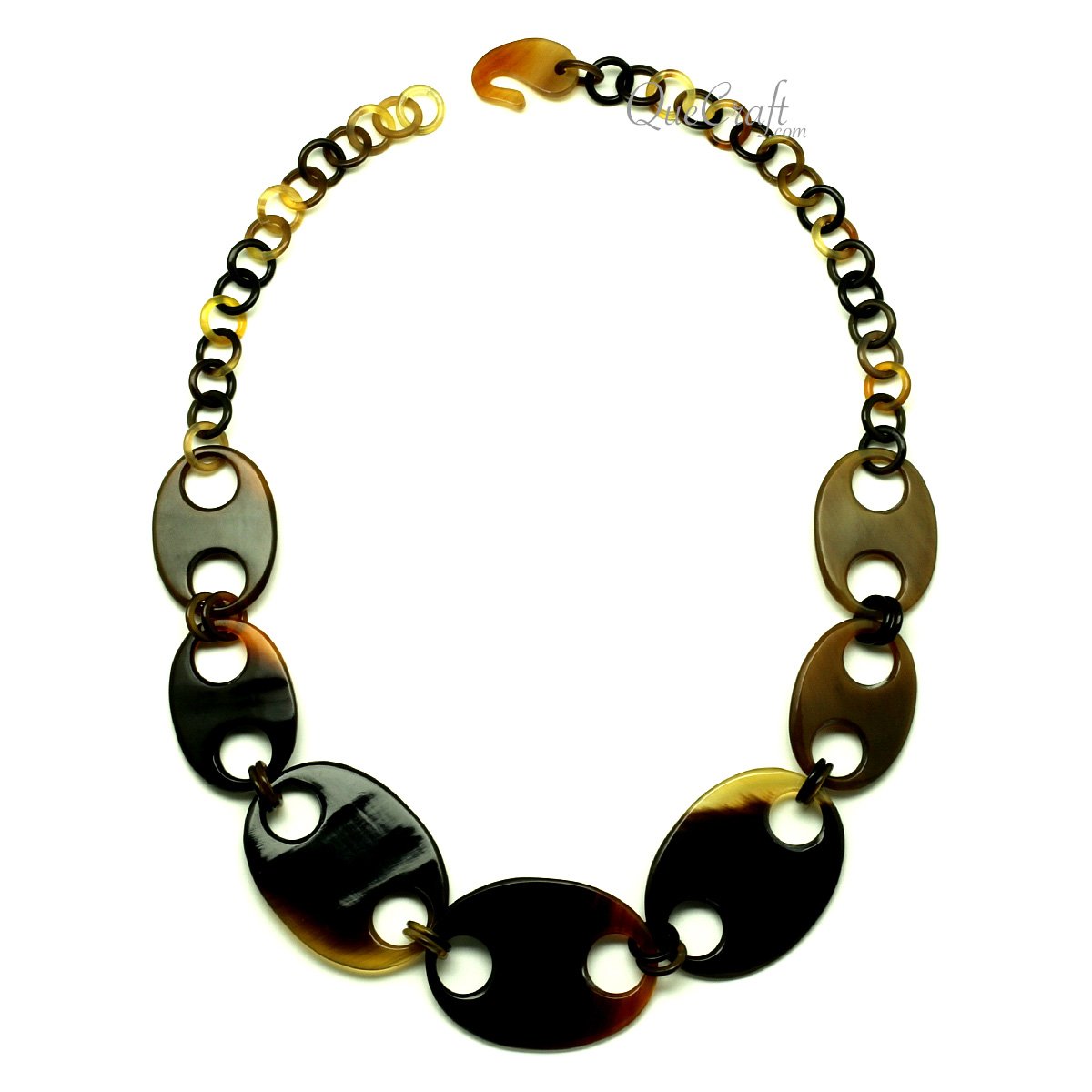 Horn Chain Necklace #13172 - HORN JEWELRY