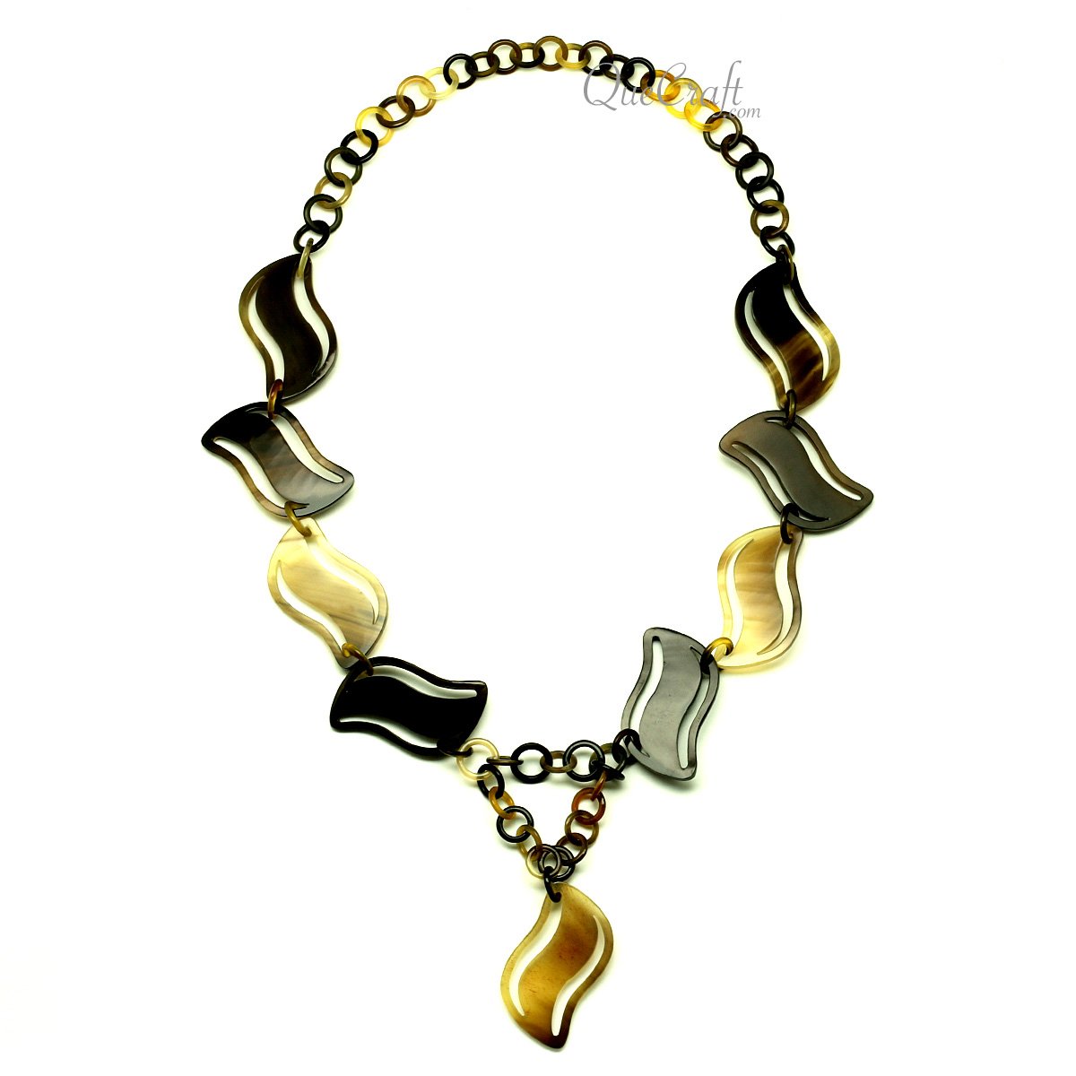 Horn Chain Necklace #13283 - HORN JEWELRY