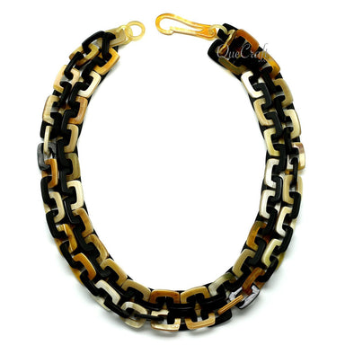 Horn Chain Necklace #11757 - HORN JEWELRY